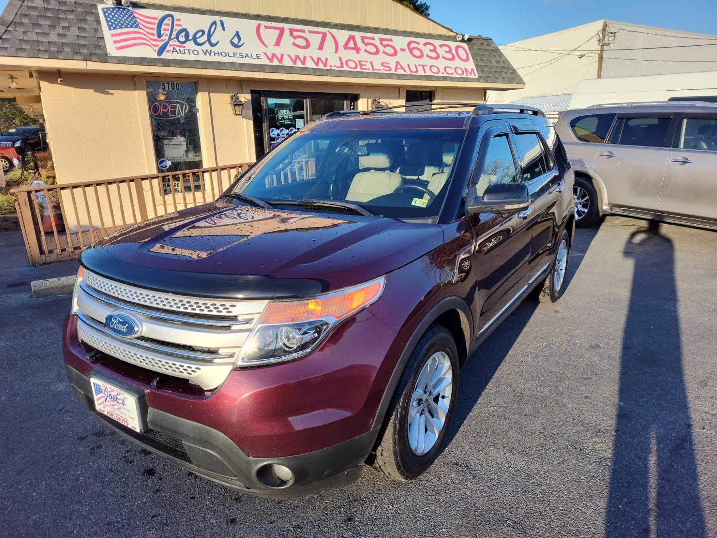 2011 Burgundy Ford Explorer (1FMHK8D8XBG) , located at 5700 Curlew Drive, Norfolk, VA, 23502, (757) 455-6330, 36.841885, -76.209412 - Photo#5